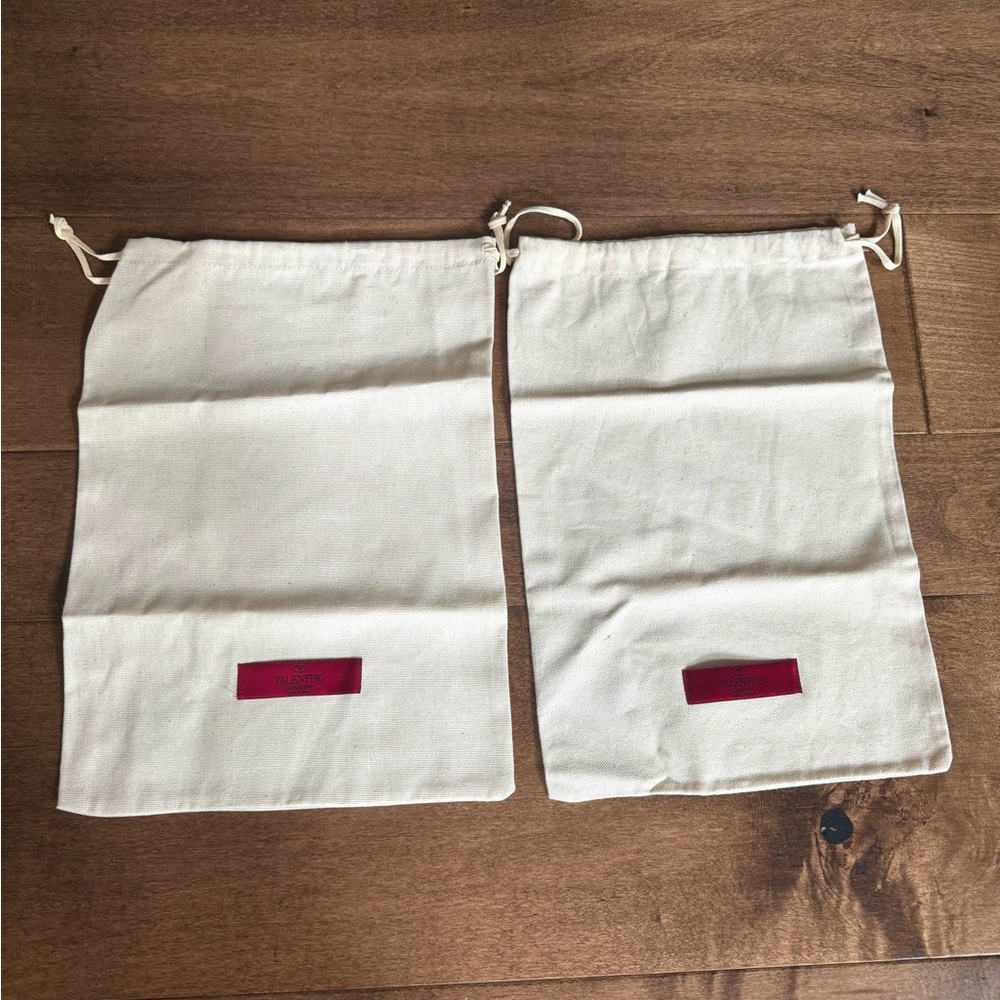 Valentino Garavani linen shoe Dust Bags